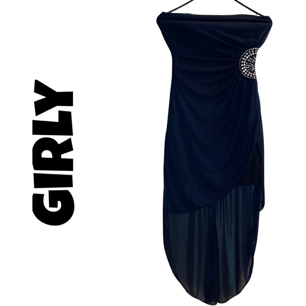 2047M Pompous girly Woman Blue dress